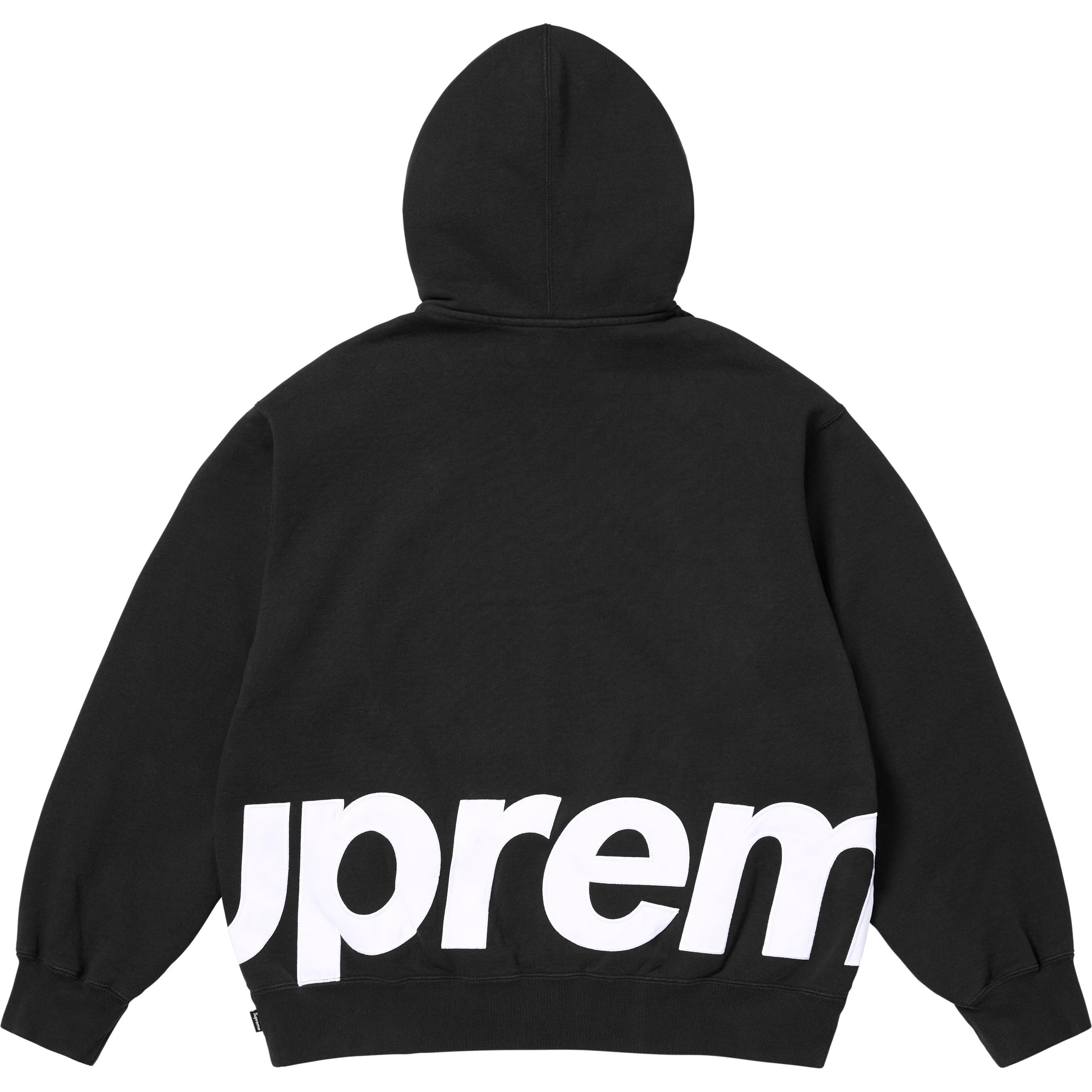 Big Logo Zip Up Hooded Sweatshirt view 9